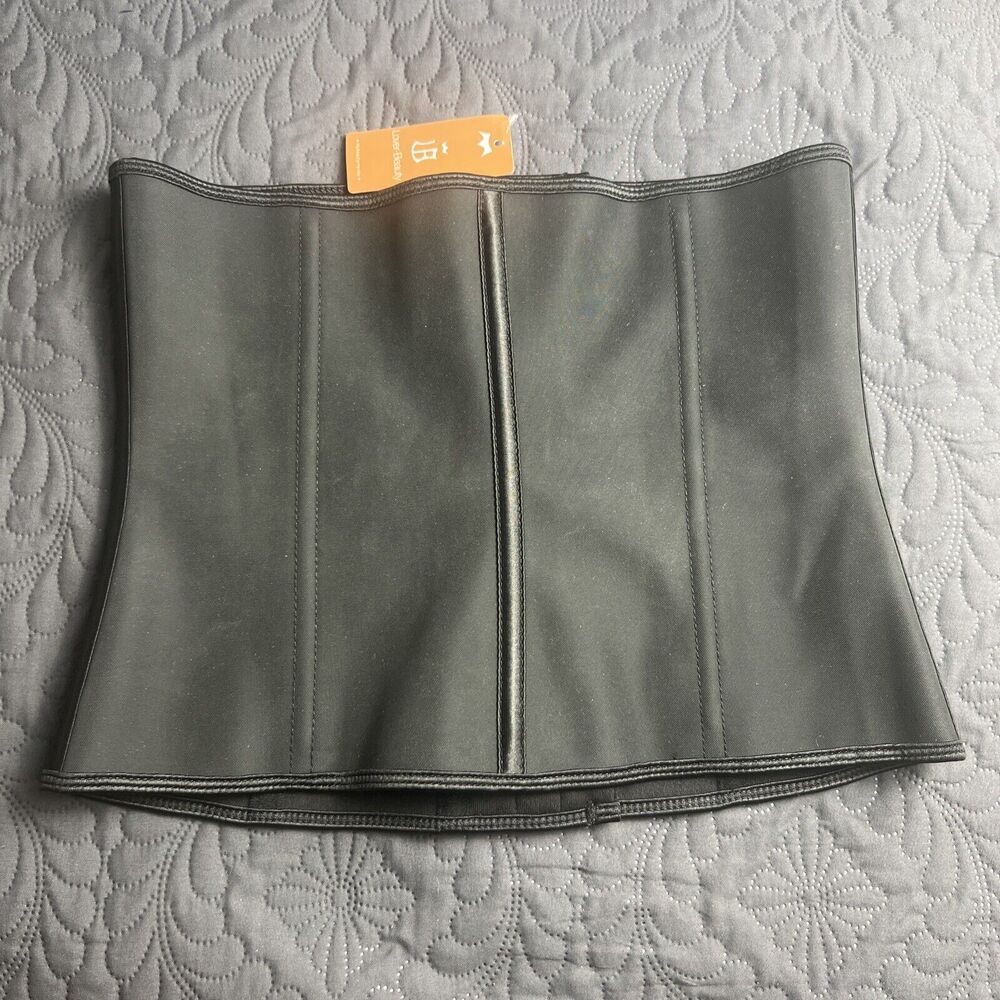Lover-Beauty 100% Latex Waist Cincher Slimming Waist Trainer Corset SZ M NWT - Picture 2 of 10